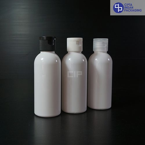 Botol Fliptop 60 Ml–Putih