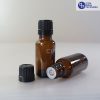 Botol Kaca Amber 20 ml - Filler Hitam (2)