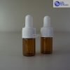 Botol Pipet 5 Ml Coklat–Ring Segel Putih