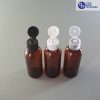 Botol Plastik Amber-Fliptop 60 ml (2)