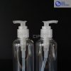 Botol Pump 250 ml - Bening-Tutup Transparan (2)