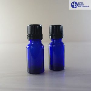 Botol Filler 10 ml Biru-Tutup Hitam