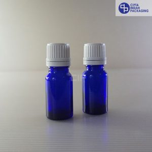 Botol Filler 10 ml Biru-Tutup Putih