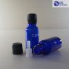 Botol Filler 20 ml Biru - Tutup Hitam (2)