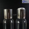 Botol Pet Disctop 100 ml Bening - Tutup Silver Chrome (2)