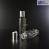 Botol Pet Disctop 100 ml Bening - Tutup Silver Chrome (3)