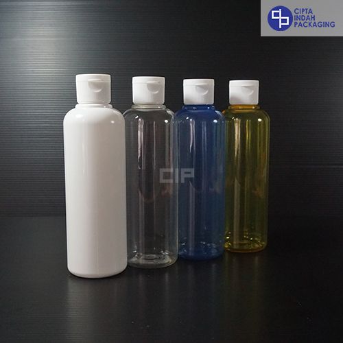 Botol Fliptop 250 ml-Tutup Putih