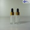 Botol Pipet Tebal 10 Ml Bening–Ring Gold Karet Hitam