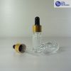 Botol Pipet Tebal 10 Ml Bening – Ring Gold Karet Hitam