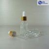 Botol Pipet 20 ml Bening - Ring Gold Karet Putih (2)