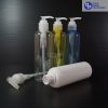 Botol Pump 250 ml Warna - Tutup Transparan (2)