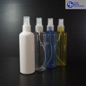 Botol Spray 250 ml-Tutup Transparan