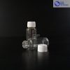 Botol Kaca 20 ml Bening-Tutup Ulir Putih (2)