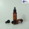 Botol Spray 100 ml Coklat-Tutup Hitam (3)