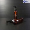 Botol Pump 100 ml Coklat-tutup Hitam (3)