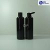 Botol Fliptop 250 ml Hitam-Tutup Hitam