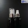 Botol Pump treatment 250 ml Hitam-tutup Silver (2)